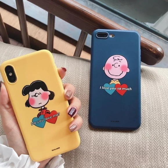 Snoopy Cute Cartoon Lovers Phone Case - Picture 2 of 5